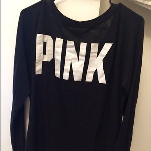 VICTORIA'S SECRET PINK LONG SLEEVE