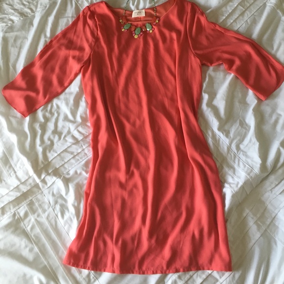 Everly Coral Dress