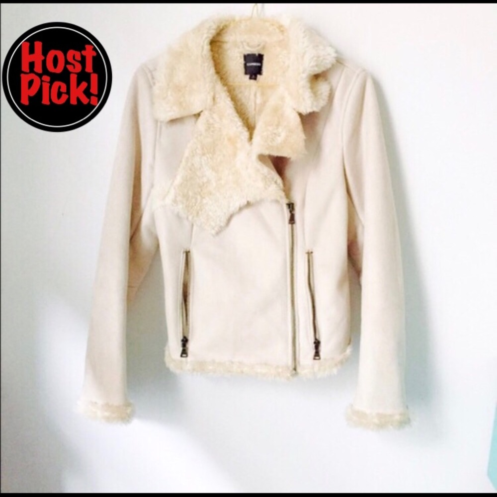🎉HOST PICK🎉Express suede jacket