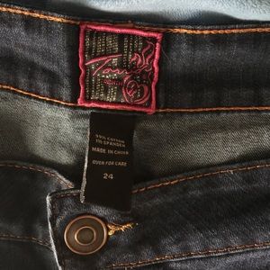 Torrid blue jean/demin shorts