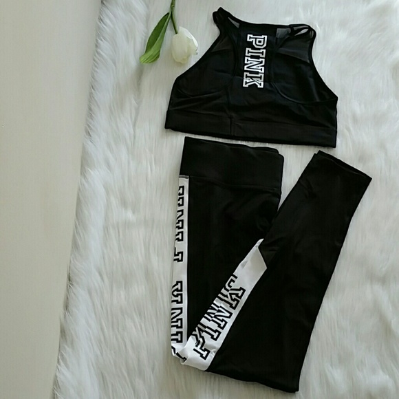 LAST PINK VS ULTIMATE YOGA LEGGING &SPORTS BRA.NWT - Picture 2 of 3