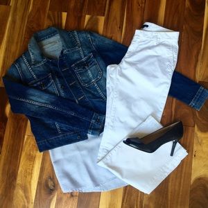 Gap White Chinos