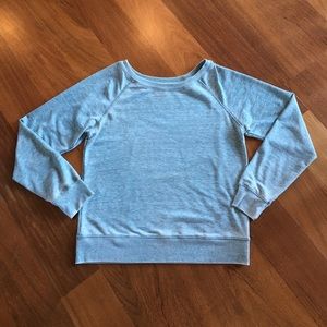 Teal Wide Shoulder Top