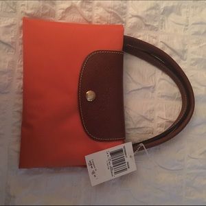 Orange longchamp