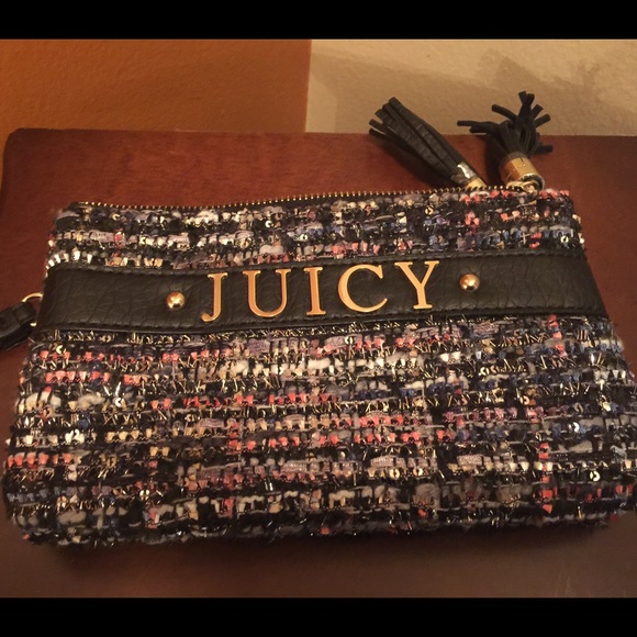 Double pouched Juicy Couture mini purse