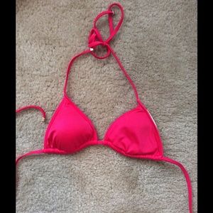 Red Victoria secret bikini top