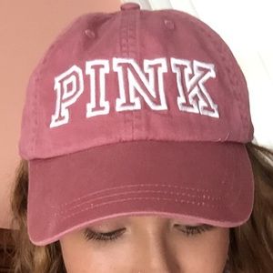 PINK baseball cap
