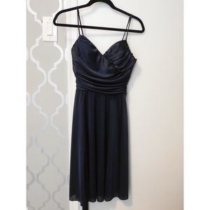 Navy blue dress