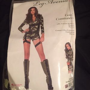 Halloween Camo Girl Costume