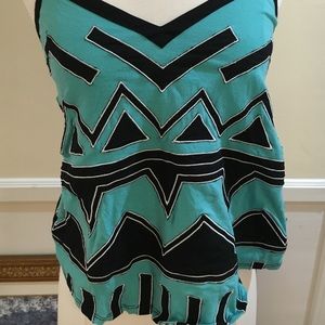 urban outfitters turquoise tank