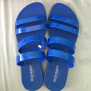 Old Navy, Jelly sandals 8M. Like new! Comfy sandal