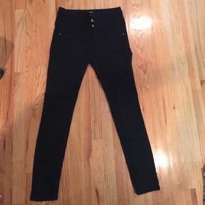 Black High Waisted Jeans