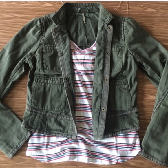 Free People Jackets & Blazers - 💥flash💥NWOT Free People Utility Jacket