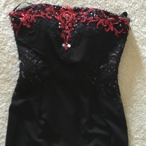 SHERRI HILL!!! NEVER worn gorgeous dress.