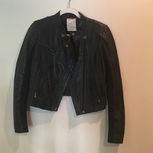 Real leather jacket