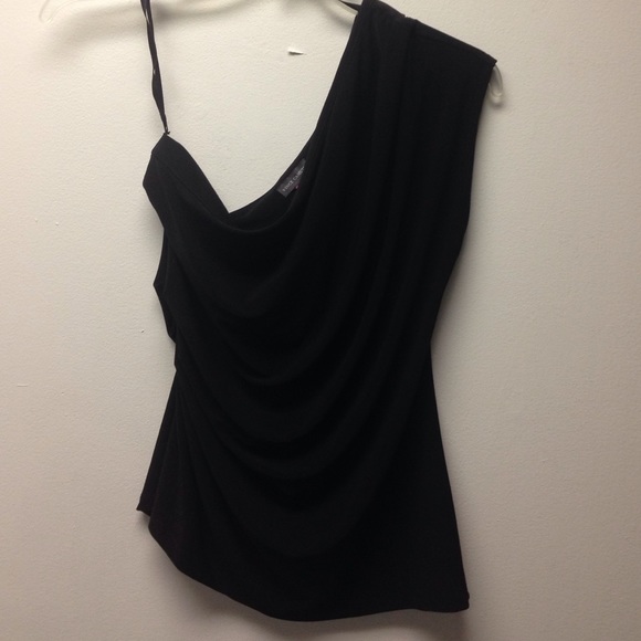 Very sexy one sleeve black top