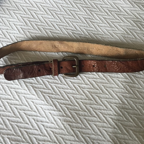 Leather J Crew Belt