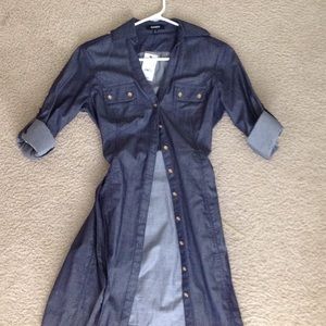 Denim dress