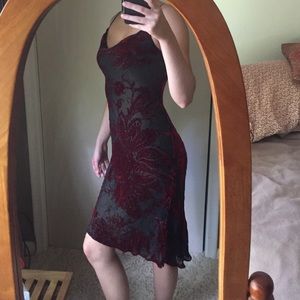 Beautiful vintage velvet dress