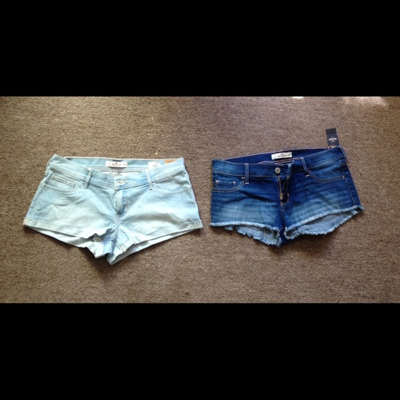 Hollister low rise shorts