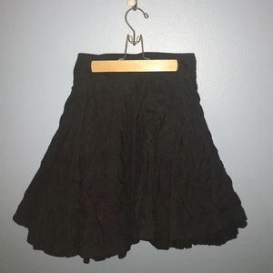 All Saints raw silk full skirt