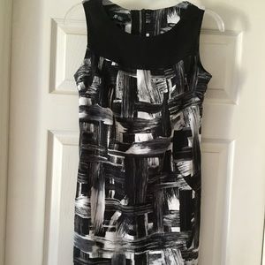 AB Studio Black & White dress