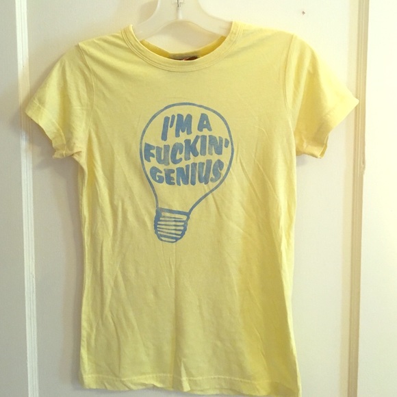 F***kin genius tee