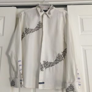 Men's English laundry button down shirt