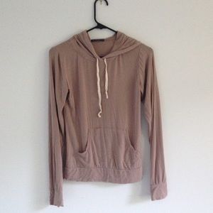 Brandy Melville Nude Hoodie
