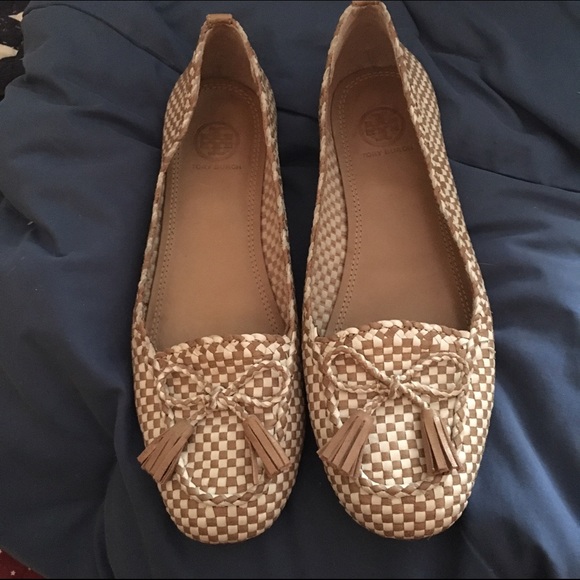 Tory Burch Woven Flats