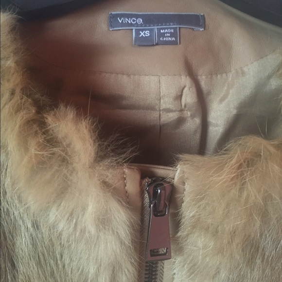 Vince Rabbit Fur Vest - Picture 2 of 4