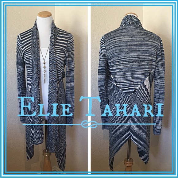 Elie Tahari Sweaters - Elie Tahari sharkbite hem cardigan