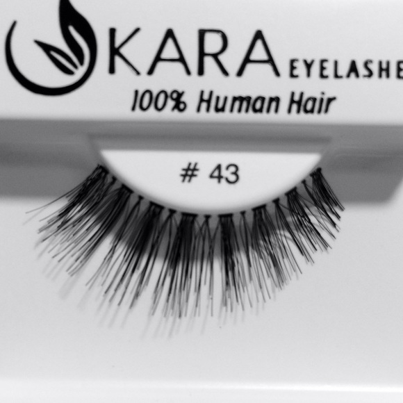 KARA Eyelashes #43 (100% Human Hair) 6 Pack - Picture 2 of 2