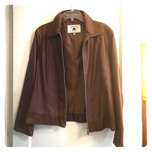Italian leather jacket