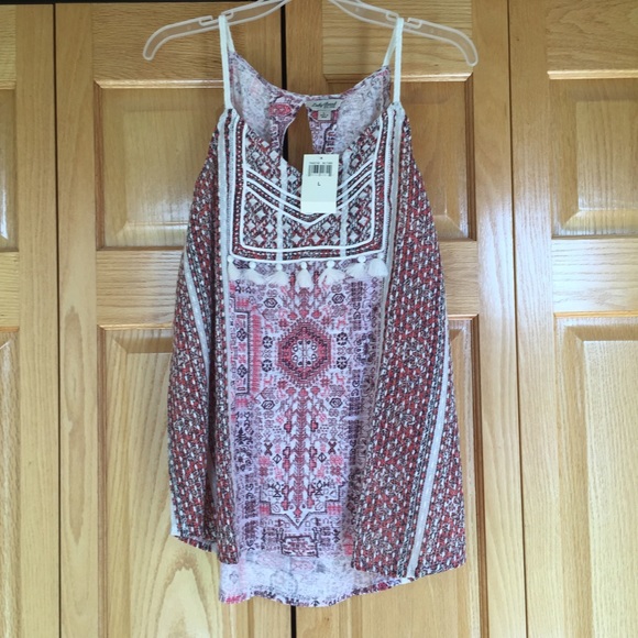 Lucky Brand Tank Sz L NWT - Picture 2 of 8