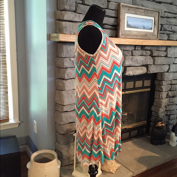 Pastels Clothing Chevron Tunic - Picture 3 of 4