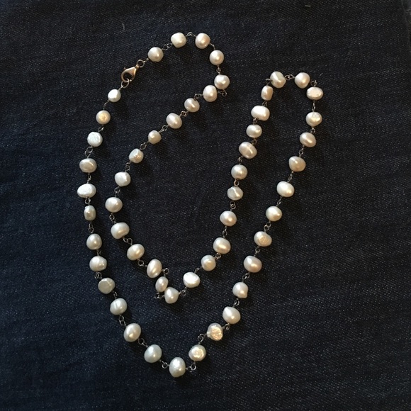 Silpada Freshwater Pearl/Sterling Silver Necklace
