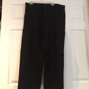 100% linen cargo pants