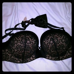 VS THICK PADDED STRAPLESS BRA SZ 34D