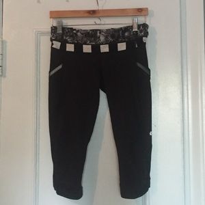 Gently used lululemon capris that I no longer need
