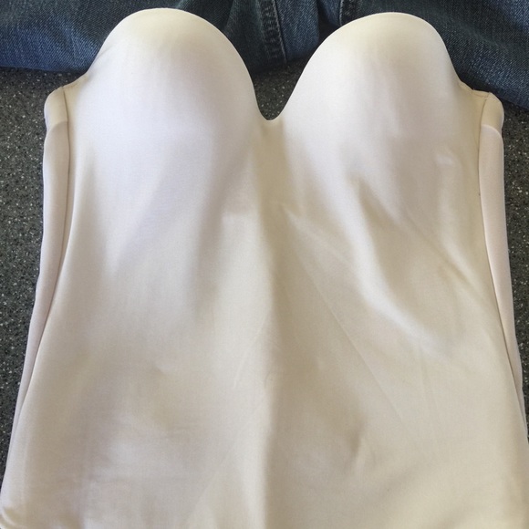 David's bridal bustier