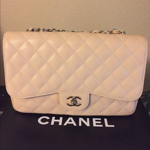 Authentic classic Chanel flap bag