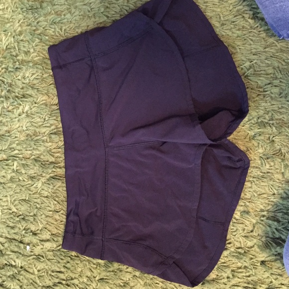 Black lulu lemon shorts