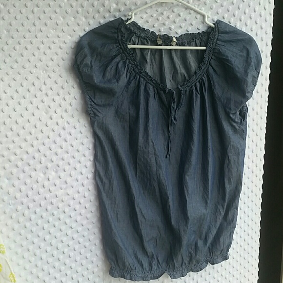 Old Navy denim top