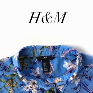 H&M | Floral Sleeveless Blouse