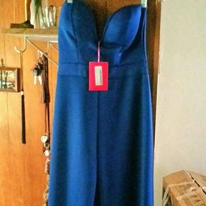 Royal blue jumpsuit