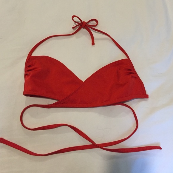 American Apparel Other - American Apparel Red Bikini Top