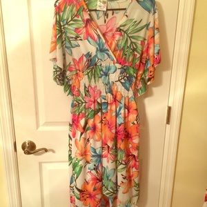Floral summer dress