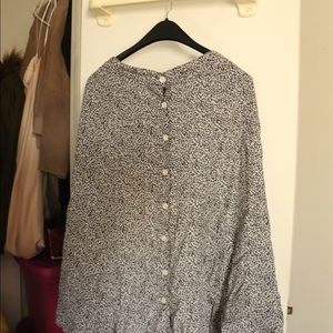 Vintage Long Flower Skirt
