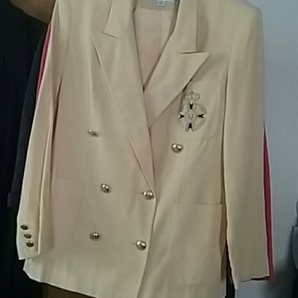 Profession Wool/Rayon Double Breasted Blazer - image 1